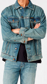 WRANGLER ANTI FIT JACKET MĘSKA KURTKA JEANSOWA GRASS ROOTS W459Y131C 112146060